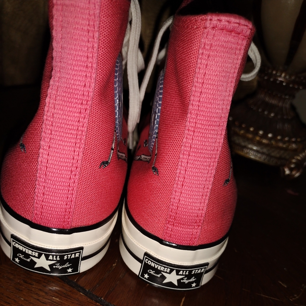 "Day of the Dead" UNISEX Converse Chuck Taylor 70 High Top sneakers - Picture 4 of 5